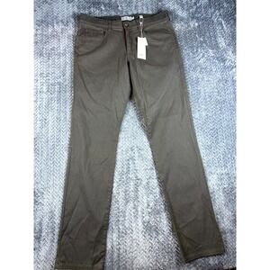 Vince Dylan Slim 5 Pocket Pants Mens 31 Brown Twill Cotton Stretch Mid Rise